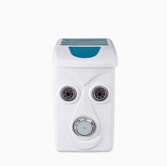 Bloc filtrant en cavalier